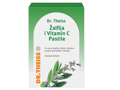 Dr Theiss žalfija i vitamin C pastile