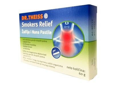 Dr Theiss Smoker Relief pastile