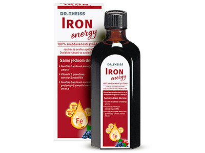 Dr Theiss Iron energy sirup sa gvožđem