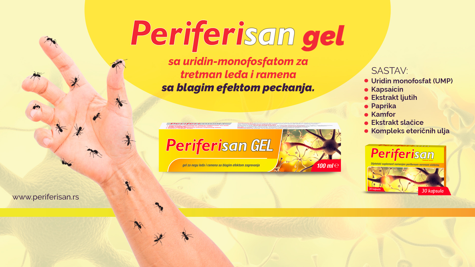 Periferisan gel 1