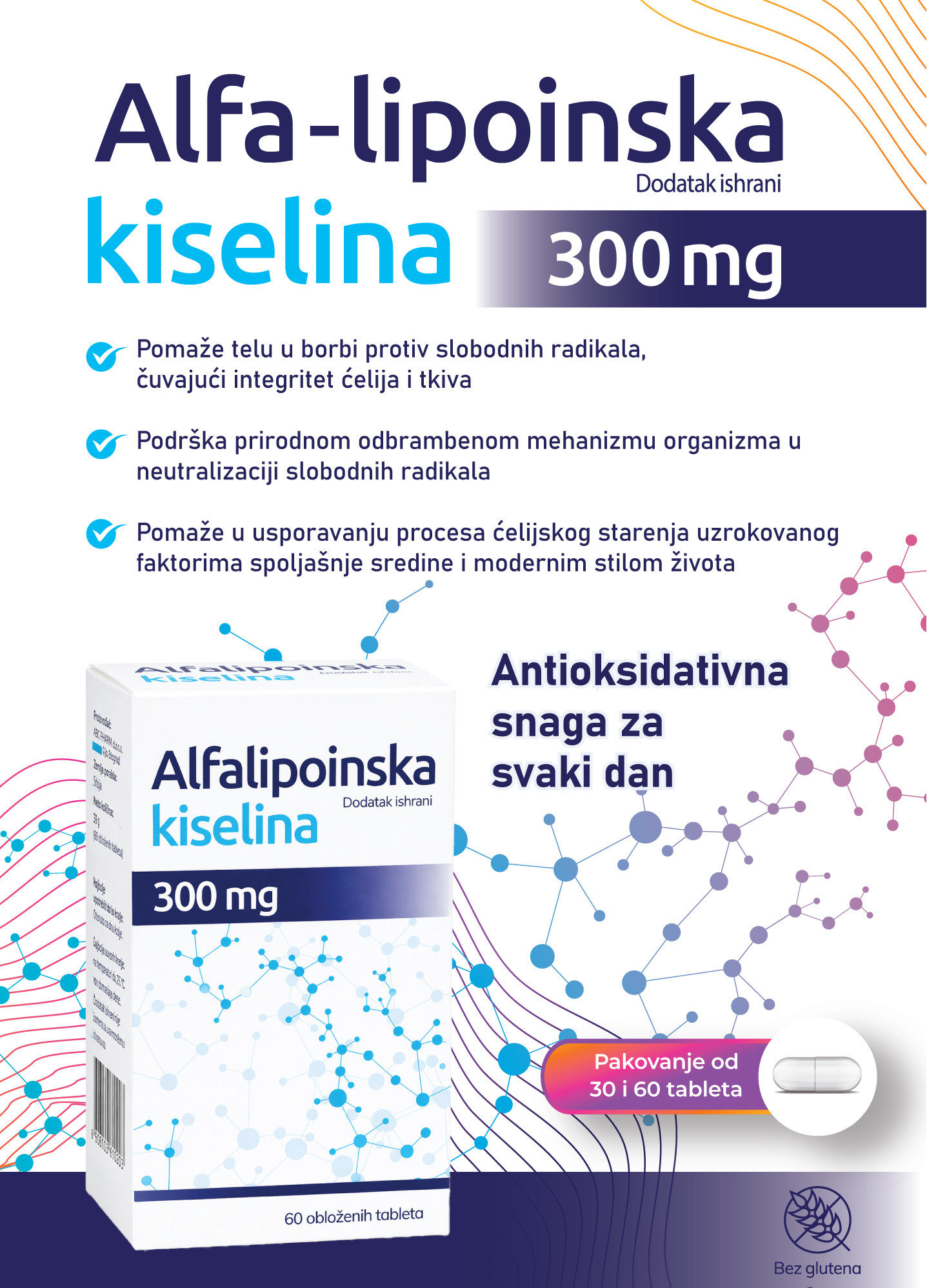 Alfalipoinska kiselina 300mg 1